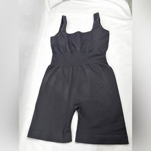 Black shorts romper
